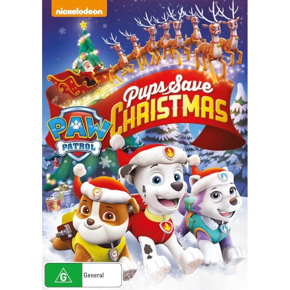 Paw Patrol: Pups Save Christmas cover