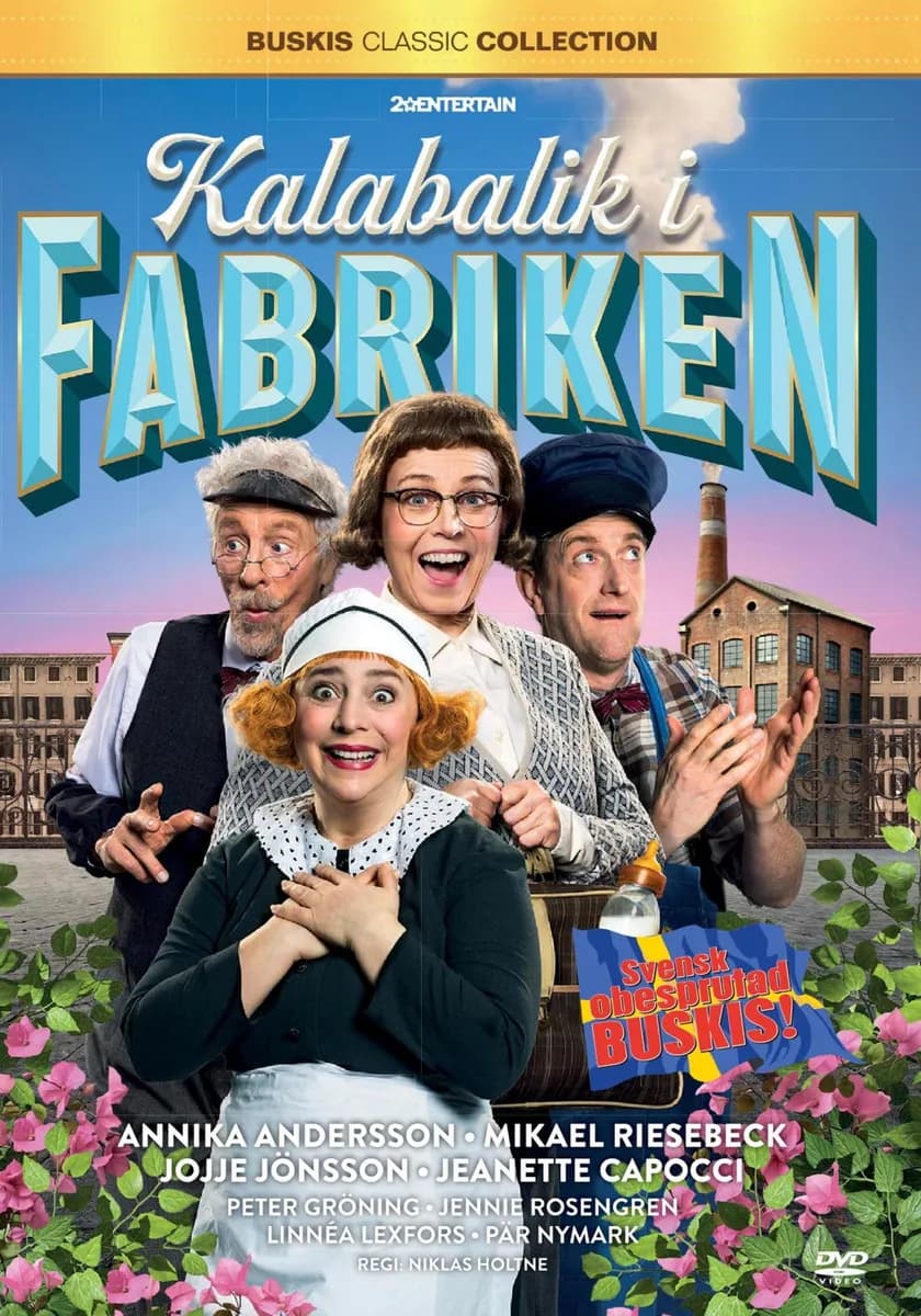 Kalabalik i fabriken cover