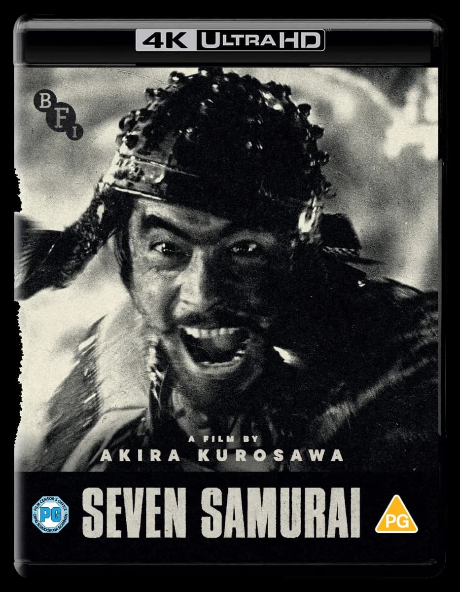 Seven Samurai Standard Edition 4K Ultra HD + Blu-ray Extras) cover