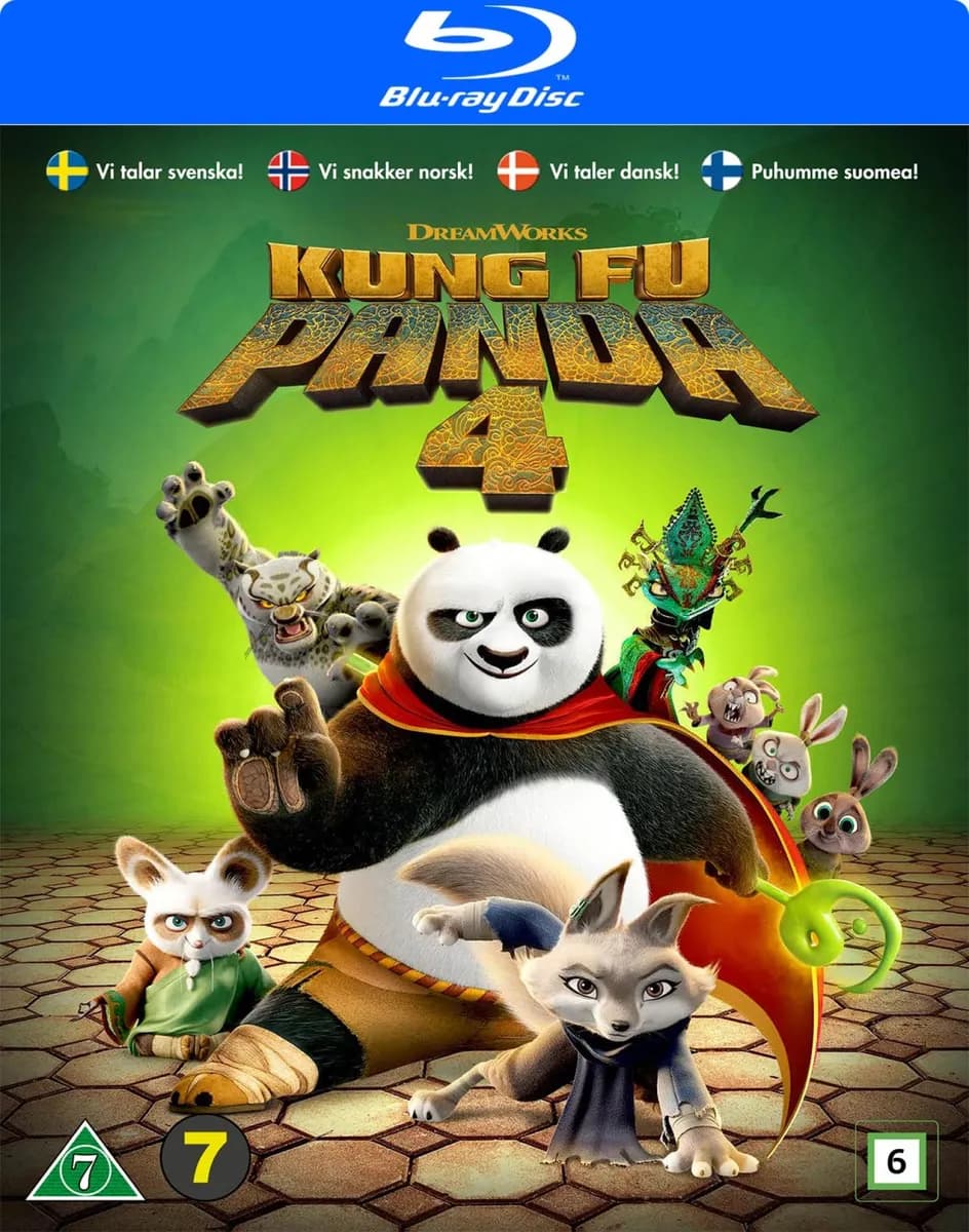Kung Fu Panda 4 cover