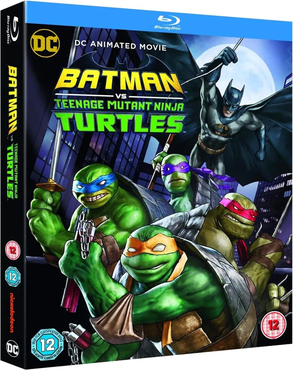 Batman vs Teenage Mutant Ninja Turtles cover