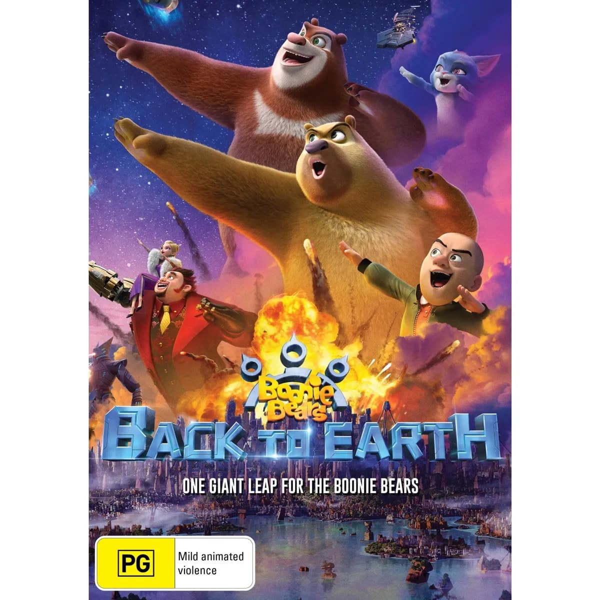 Boonie Bears: Back To Earth cover