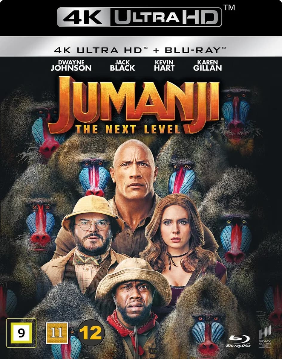 Jumanji: The Next Level cover