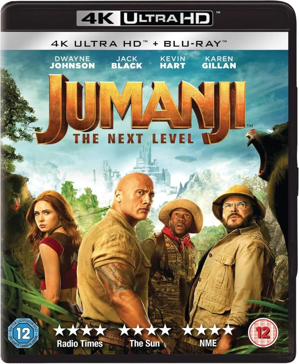 Jumanji: The Next Level cover