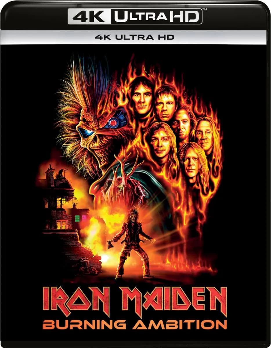 Iron Maiden: Burning Ambition cover