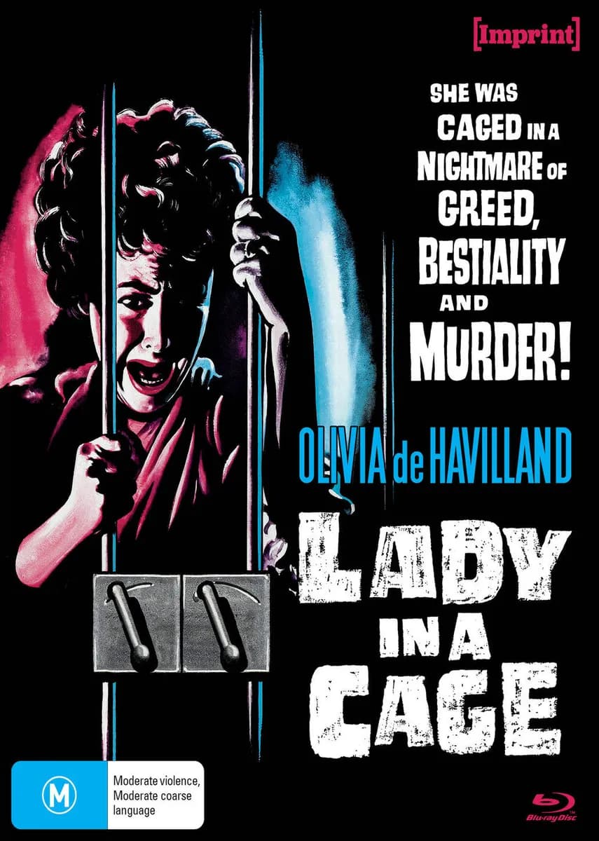 Lady in a Cage Blu Ray cover