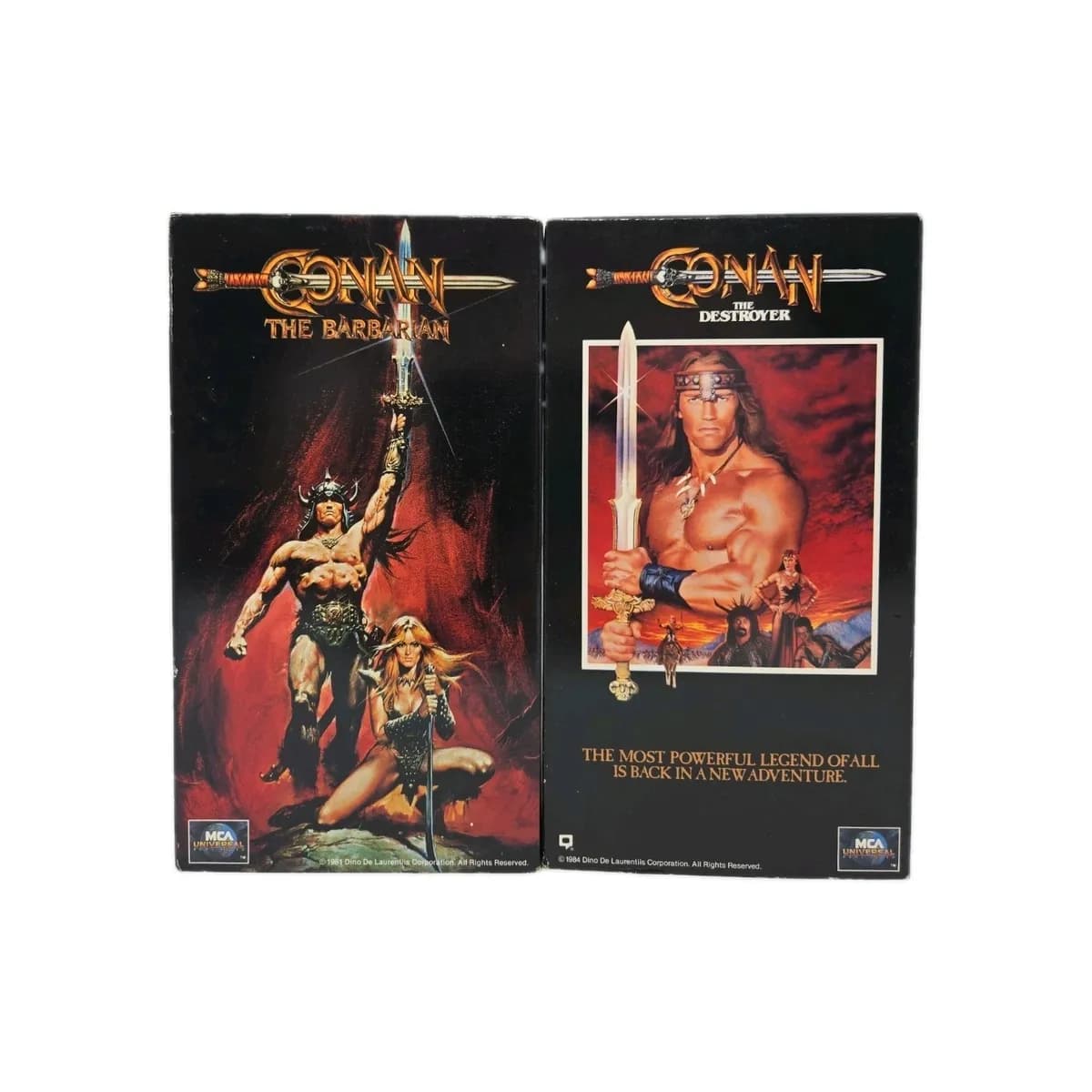 Conan the Destroyer/Conan the Barbarian cover