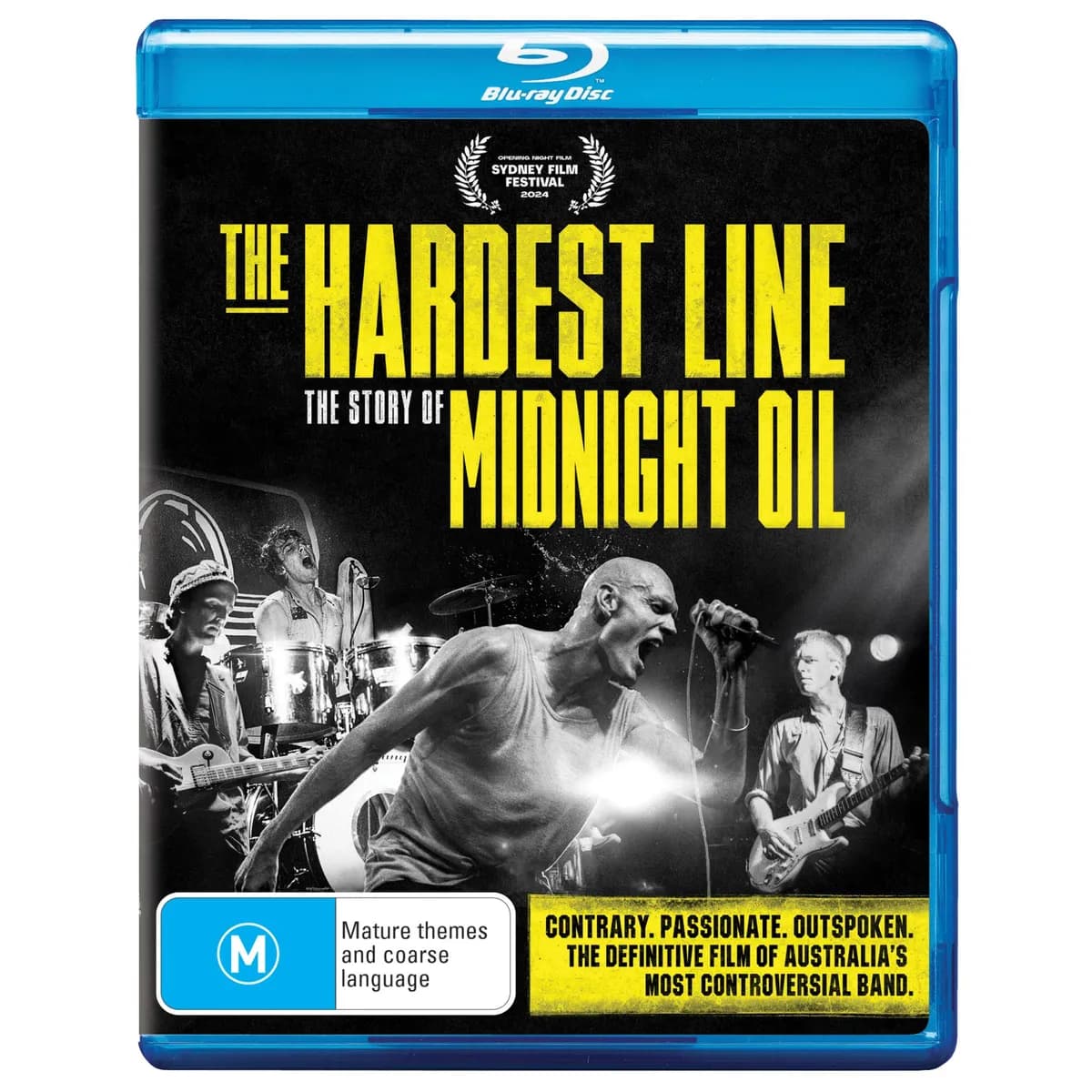 Midnight Oil: The Hardest Line cover