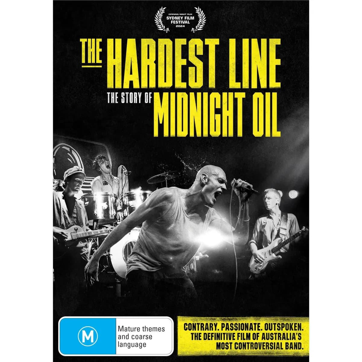 Midnight Oil: The Hardest Line cover