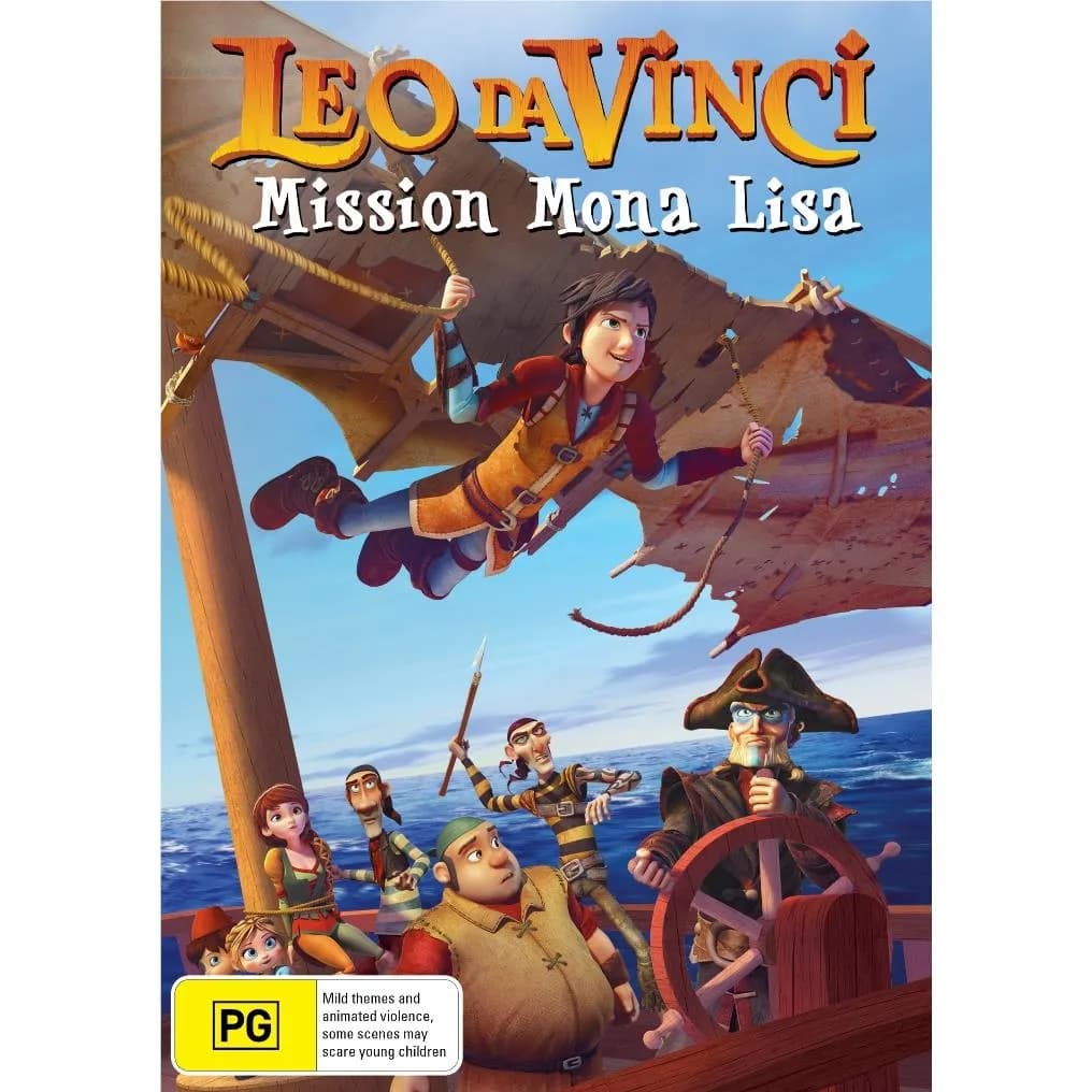 Leo Da Vinci Mission Mona Lisa cover
