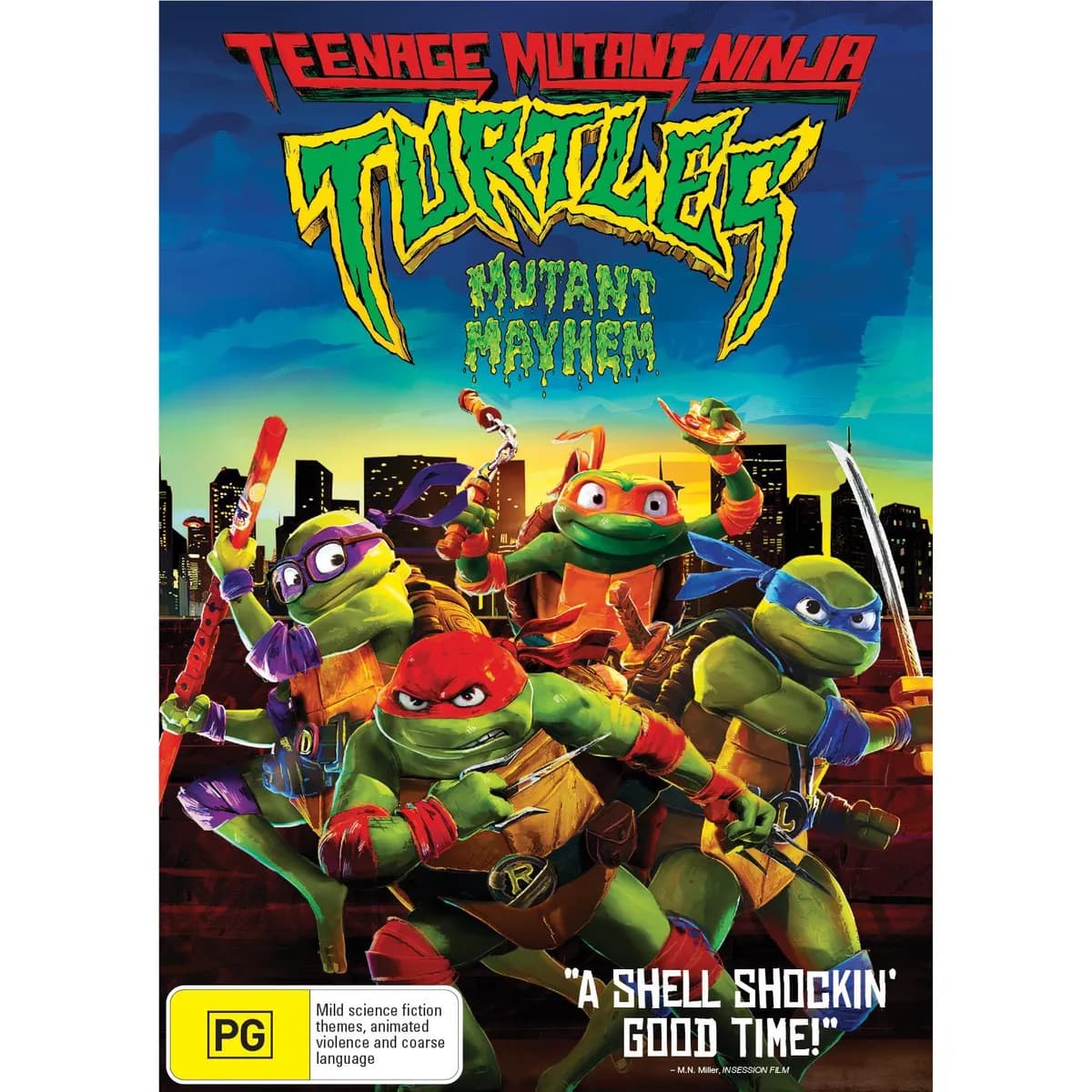 Teenage Mutant Ninja Turtles: Mutant Mayhem cover