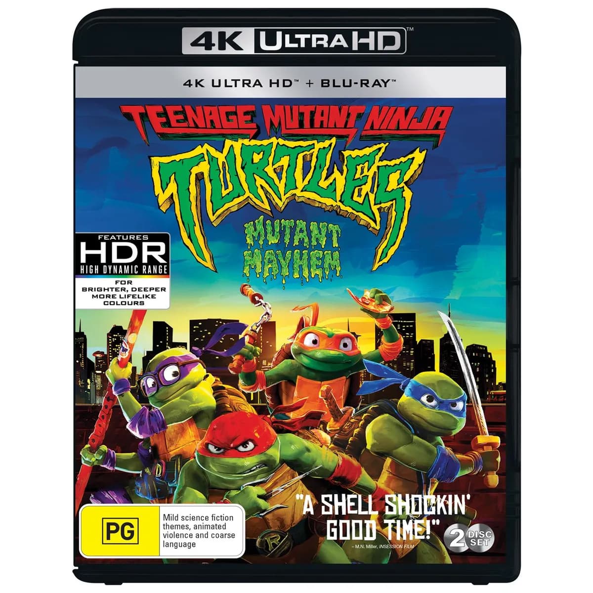 Teenage Mutant Ninja Turtles: Mutant Mayhem cover
