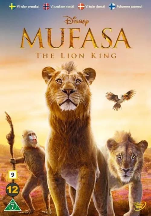 Mufasa: The Lion King cover