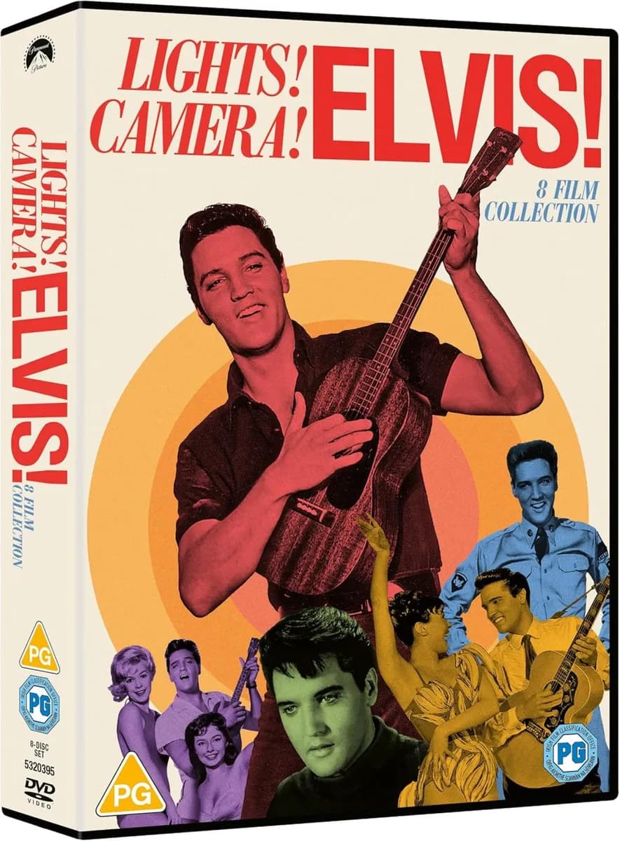 Elvis Presley - Lights! Camera! Elvis! - 8 Movie Collection cover