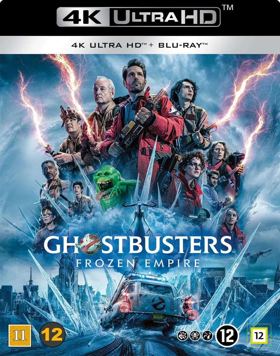 Ghostbusters 4: Frozen Empire cover