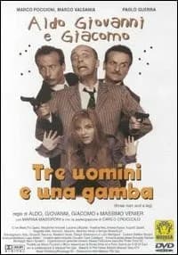 Tre uomini e una gamba cover
