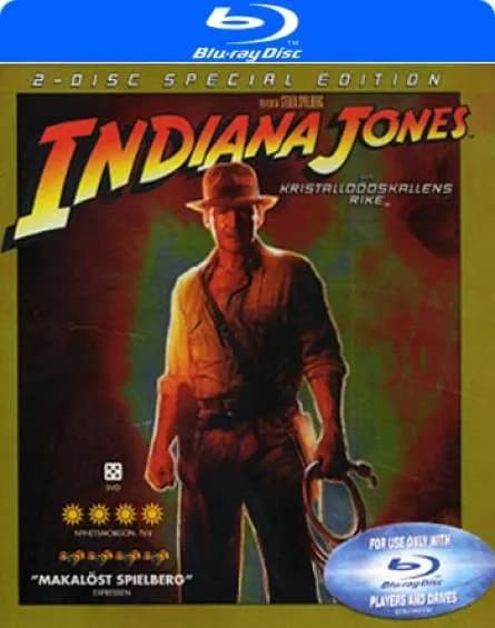 Indiana Jones and the Kingdom of the Crystal Skull cover