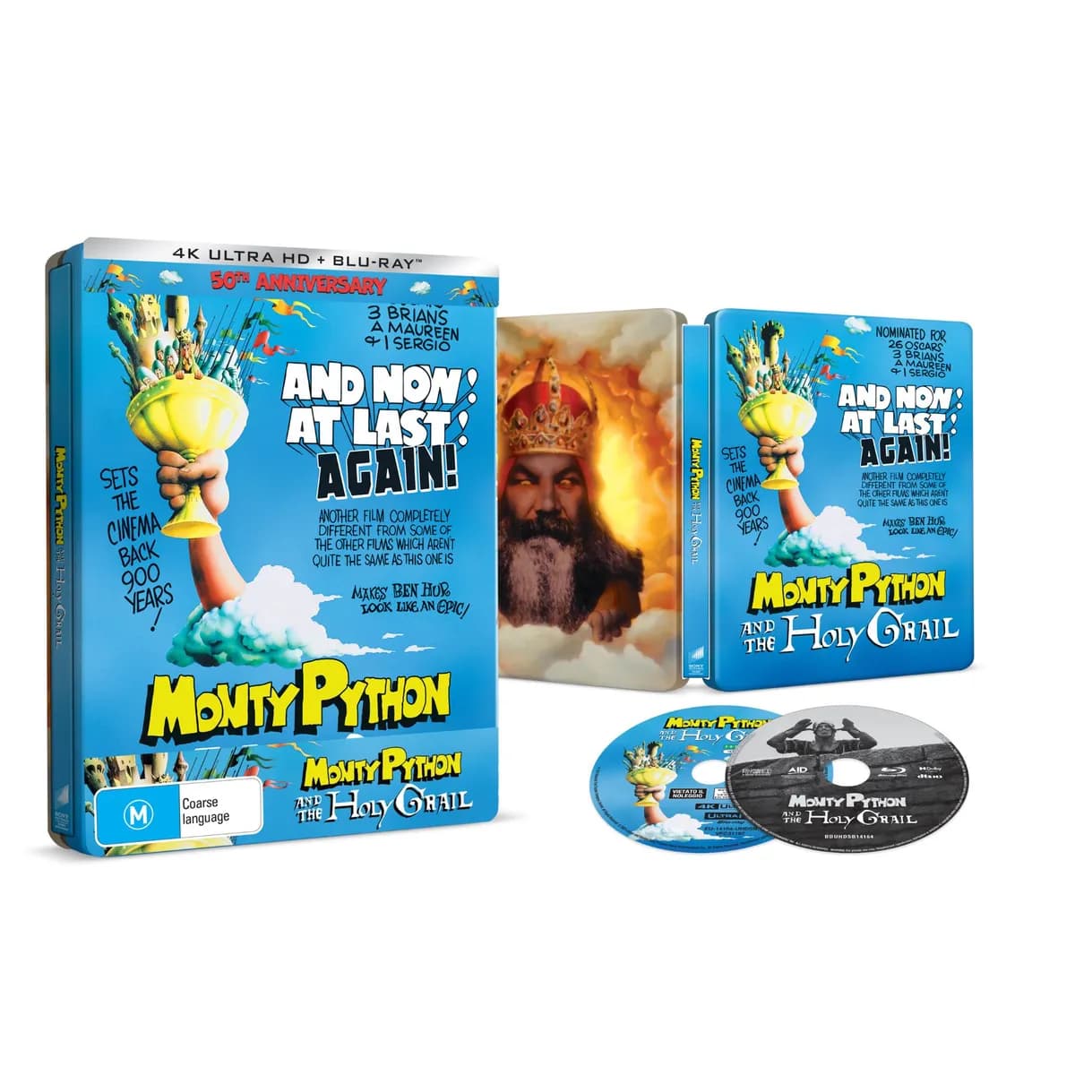 Monty Python and the Holy Grail cover