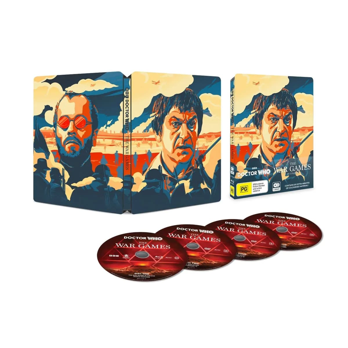 Doctor Who: The War Games in Colour cover