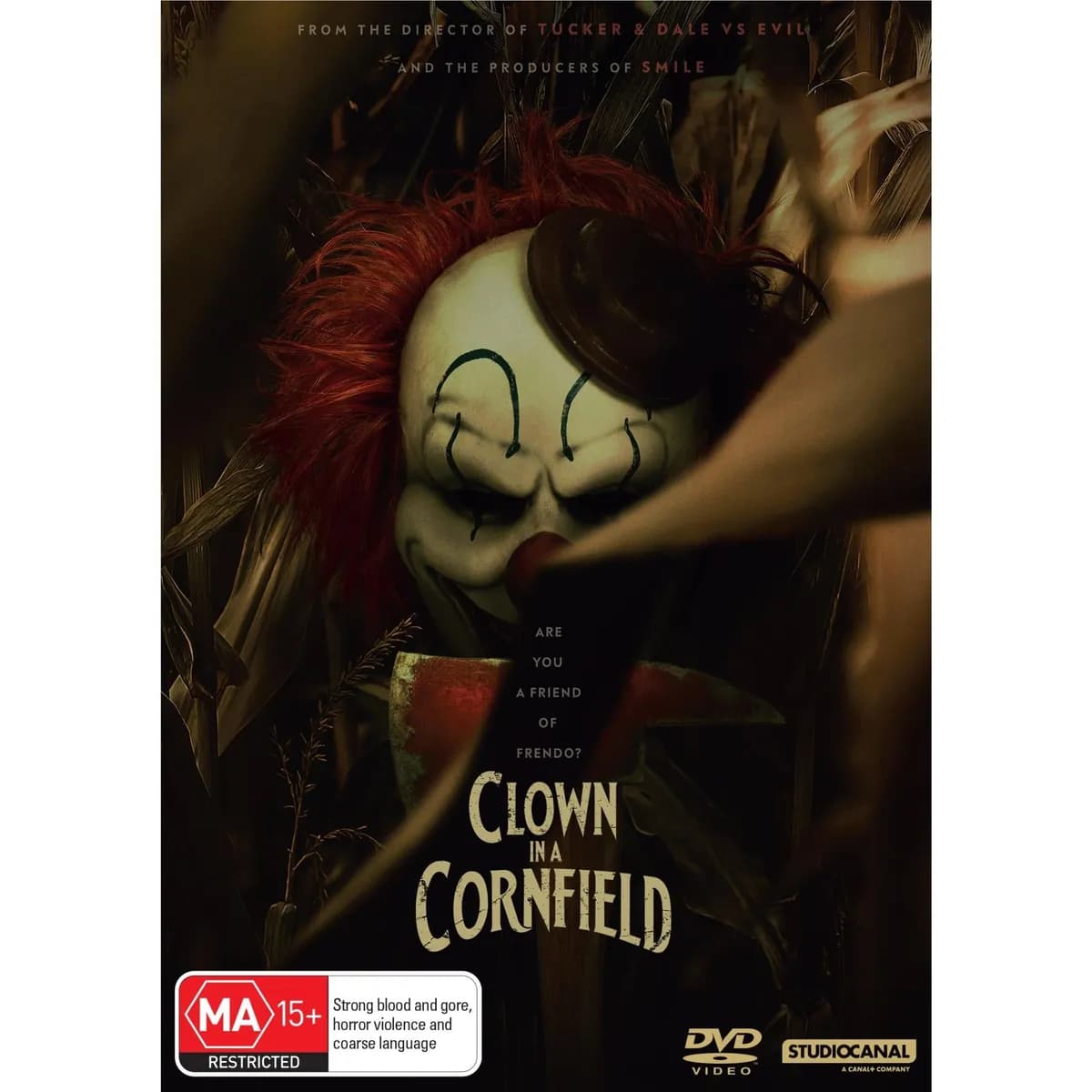 Clown in a Cornfield cover