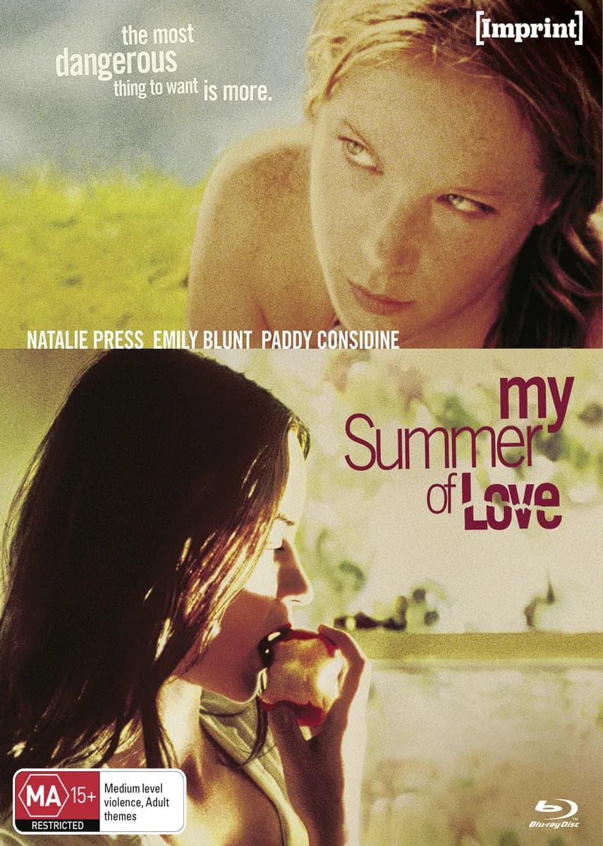 My Summer of Love Blu Ray cover