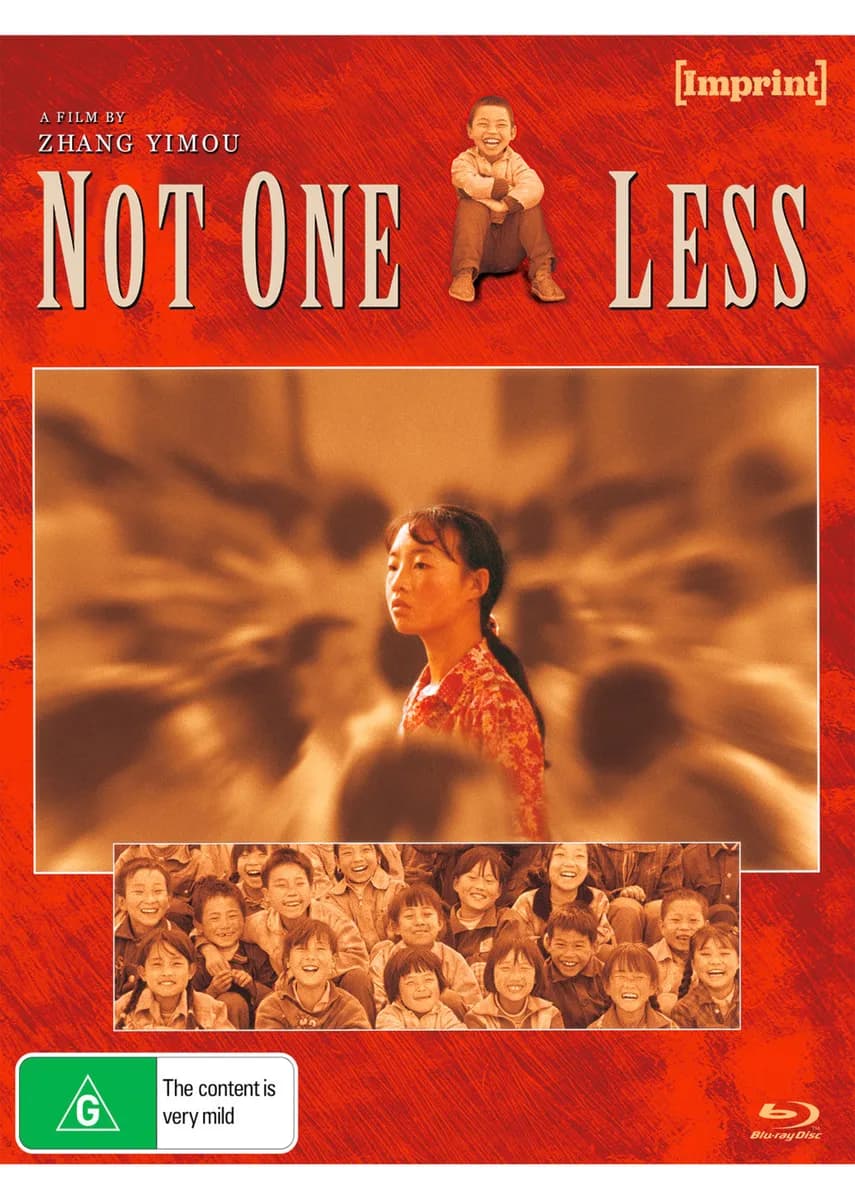 Not One Less Blu Ray cover