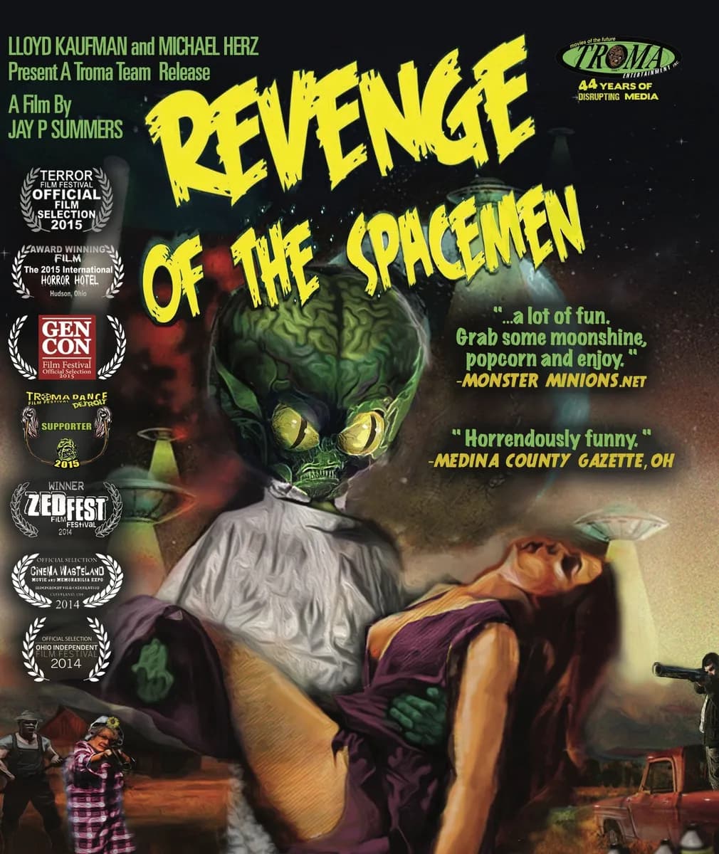 Revenge of the Spacemen cover
