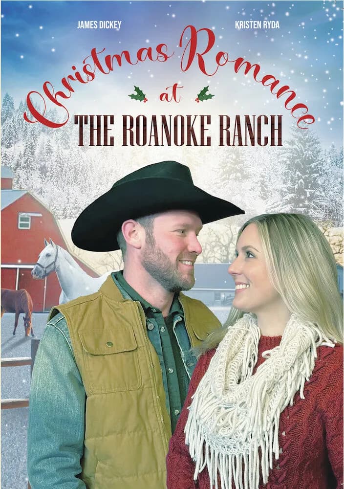 Christmas Romance at the Roanoke Ranch cover