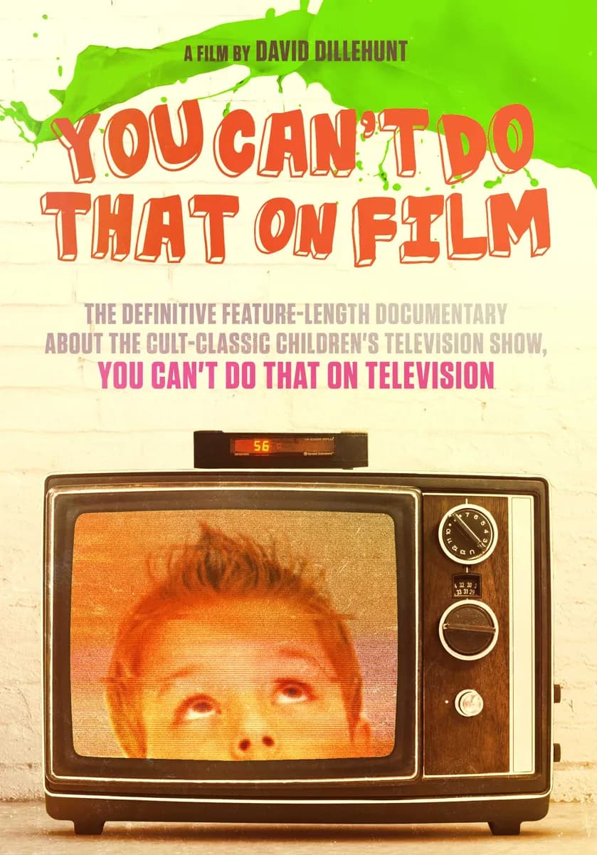 You Can't Do That On Film cover