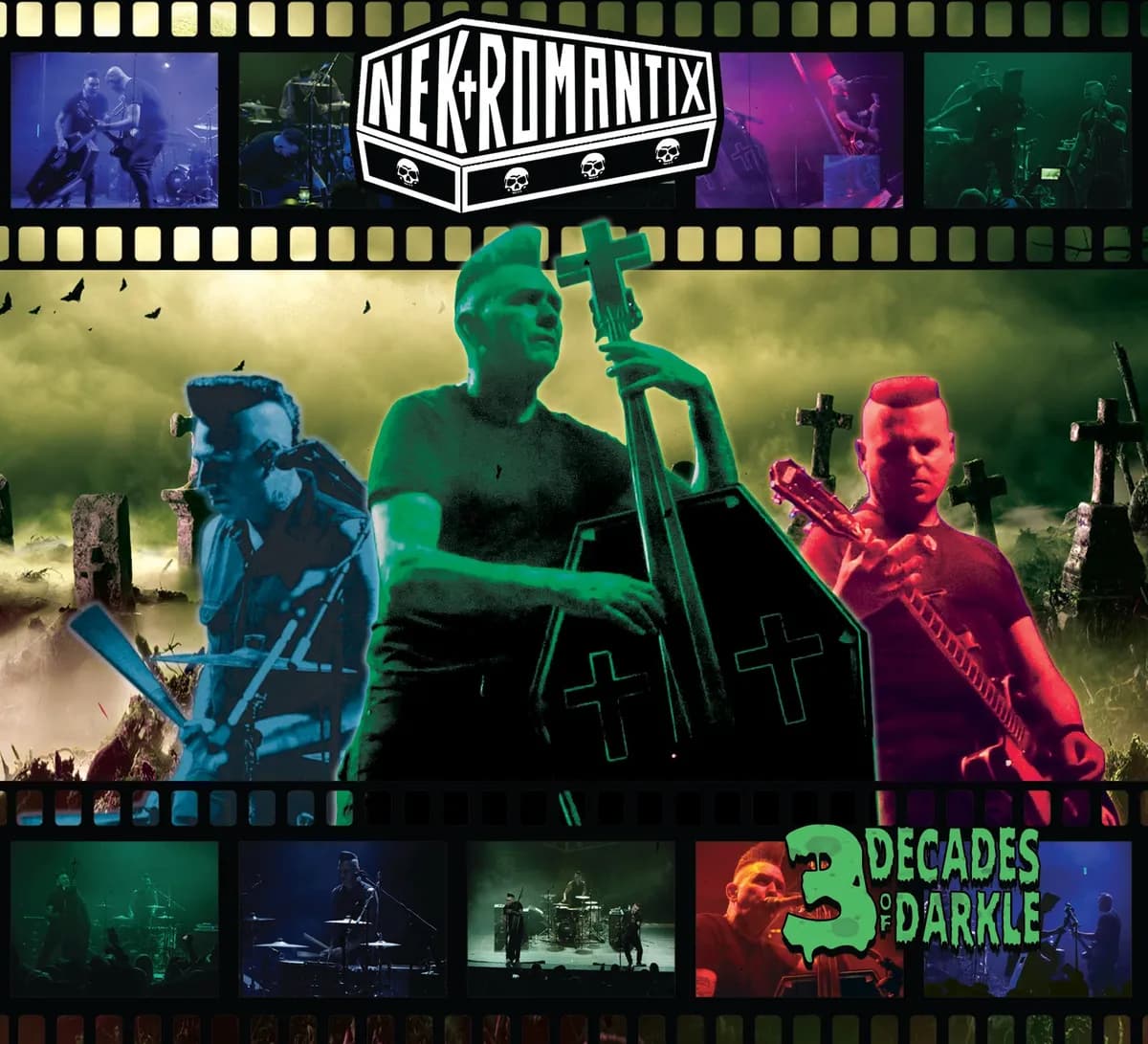 Nekromantix - 3 Decades of Darkle cover