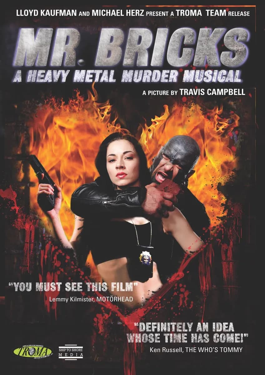 Mr. Bricks: A Heavy Metal Murder Musical cover