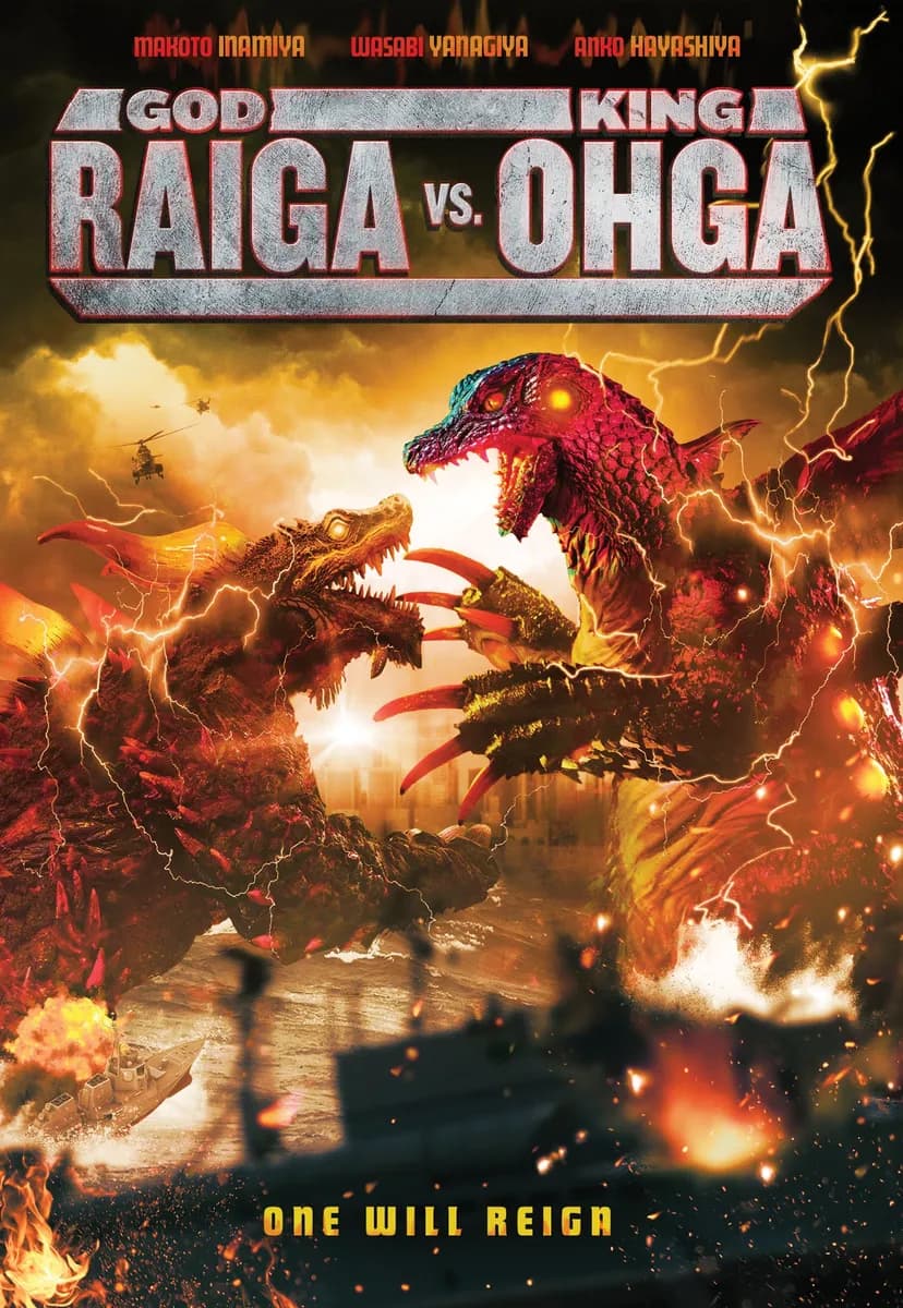 God Raiga Vs King Ohga cover