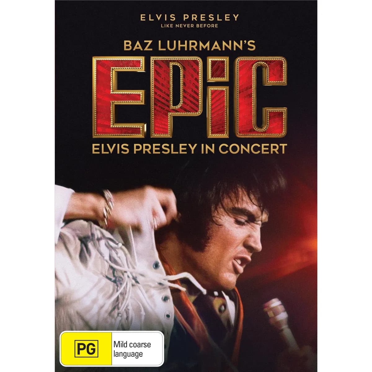 Epic: Elvis Presley in Concert cover