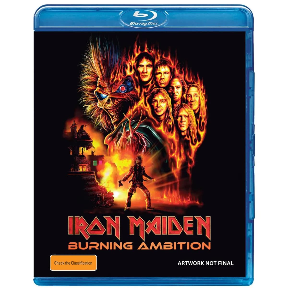Iron Maiden: Burning Ambition cover