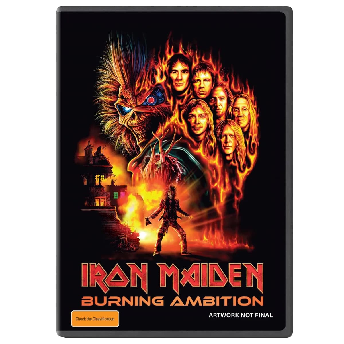 Iron Maiden: Burning Ambition cover