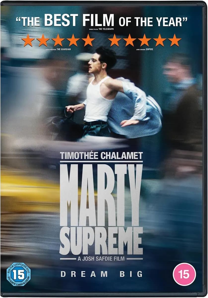 Marty Supreme cover