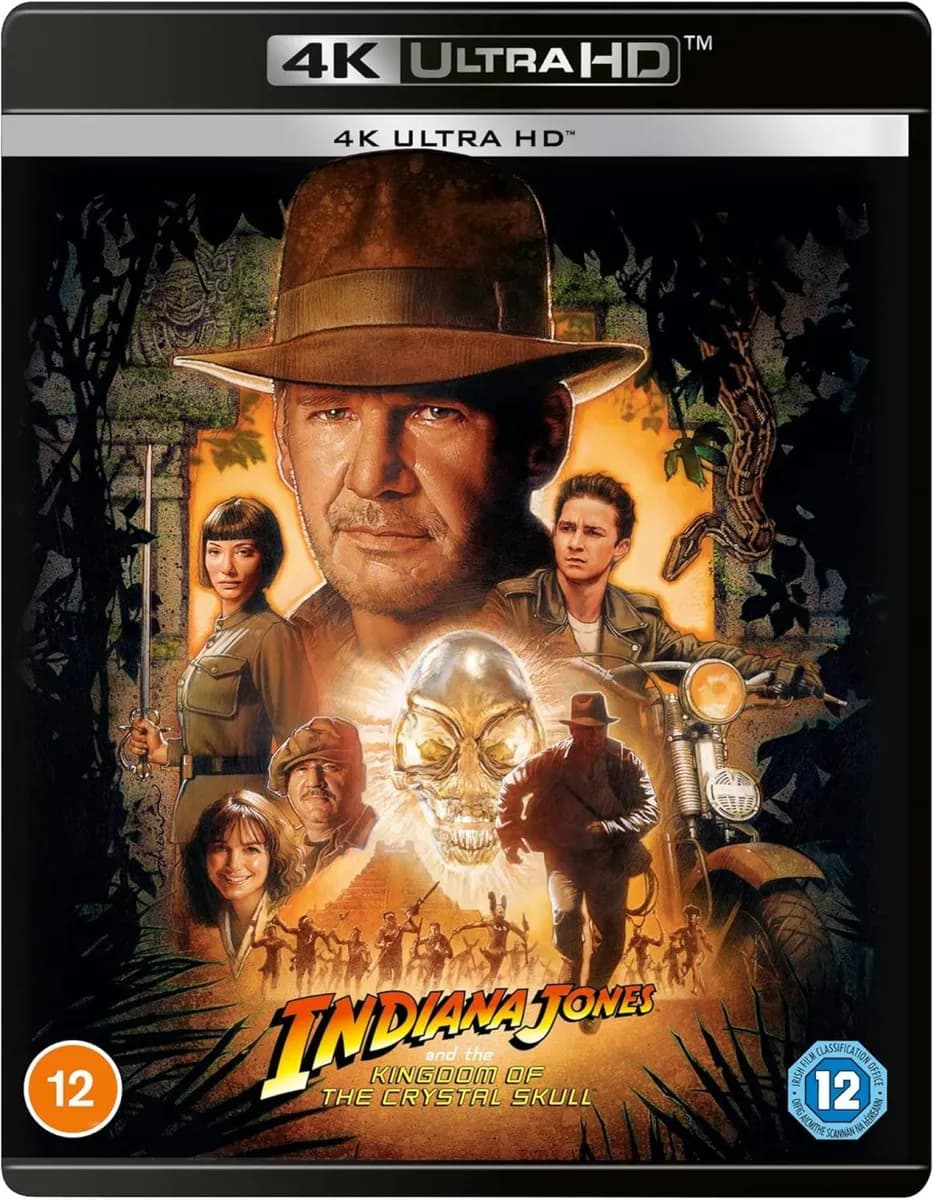 Indiana Jones and the Kingdom of the Crystal Skull cover