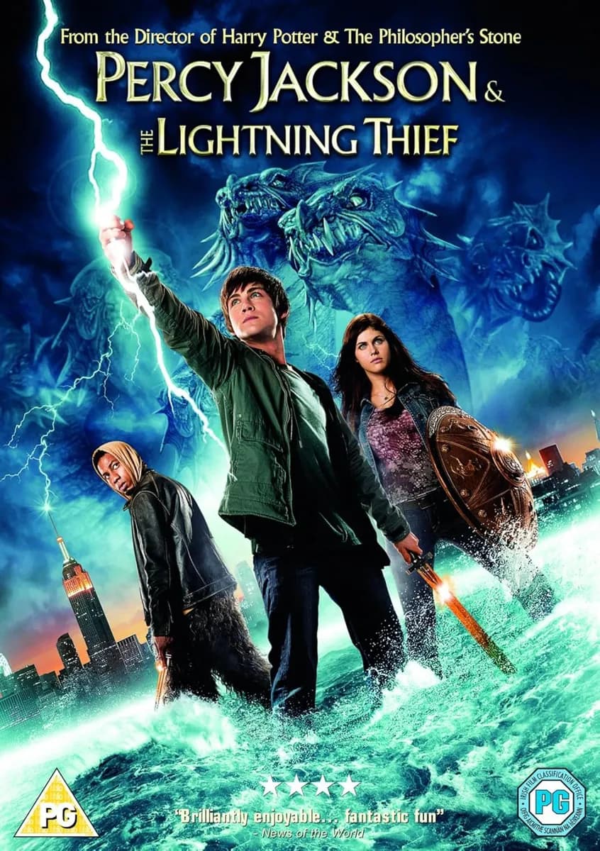 Percy Jackson & the Olympians: The Lightning Thief cover