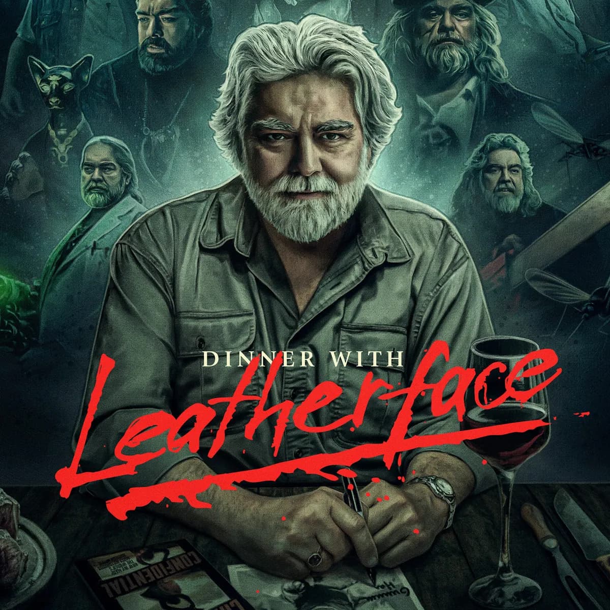 Dinner With Leatherface cover