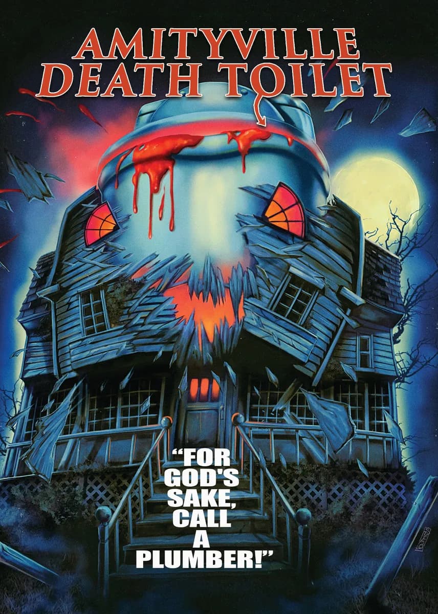 Amityville Death Toilet cover