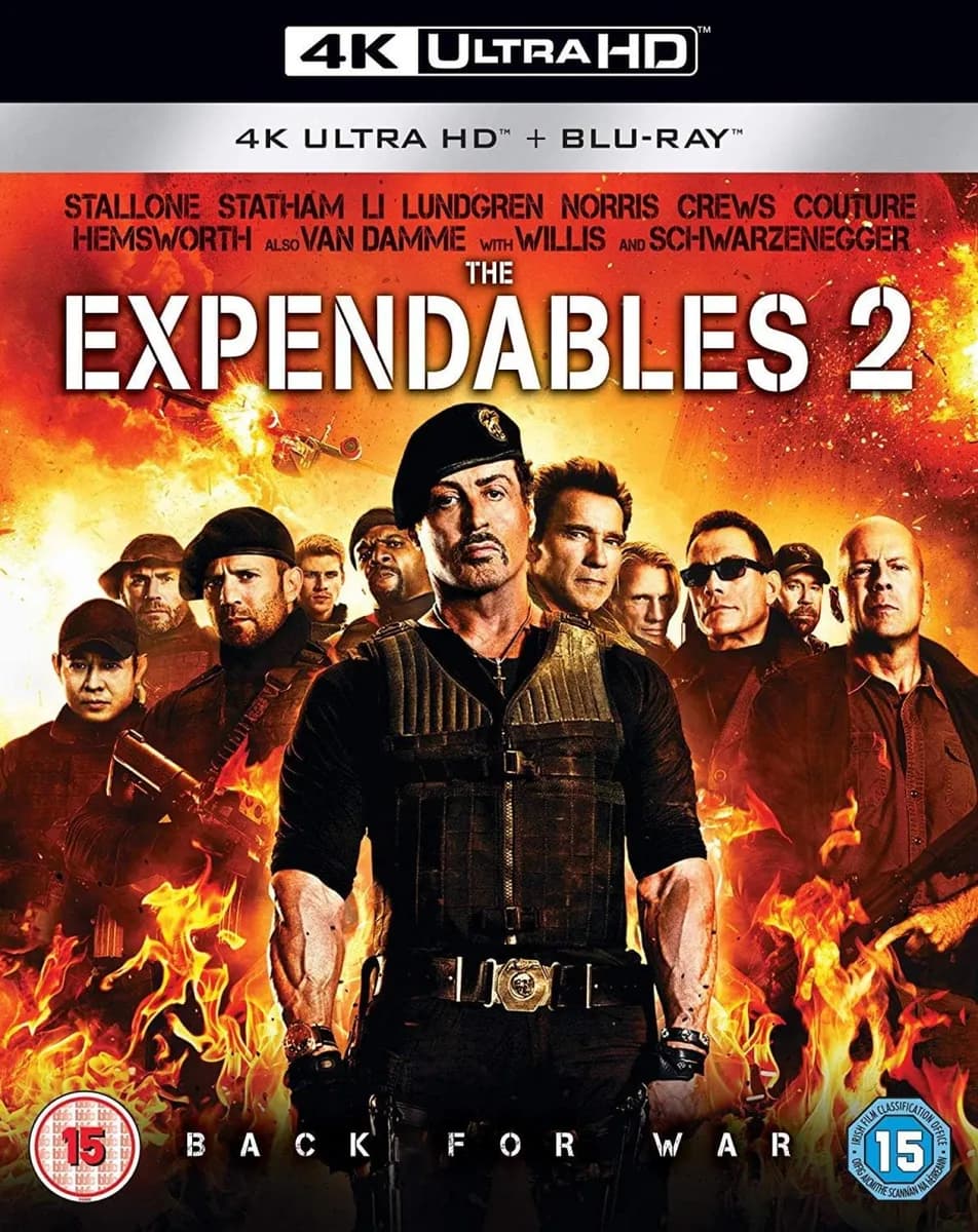 The Expendables 2 cover