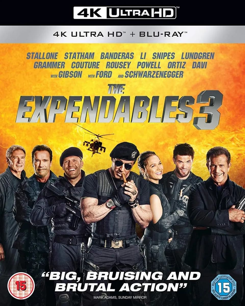 The Expendables 3 cover