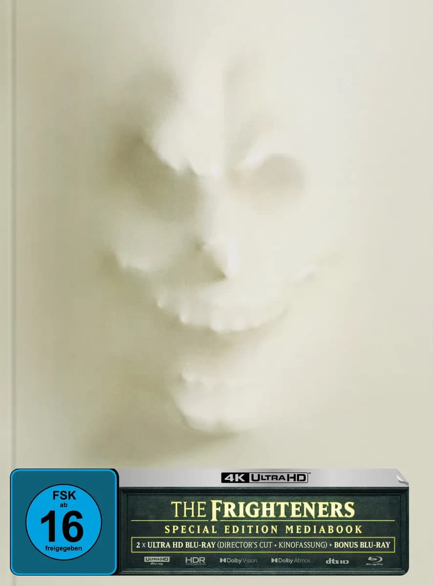 The Frighteners | Mediabook A (2x 4K Ultra HD Blu-ray + Bonus Blu-ray) - 666 Stück cover