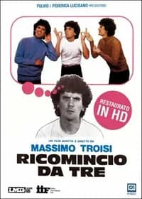 Ricomincio da tre cover