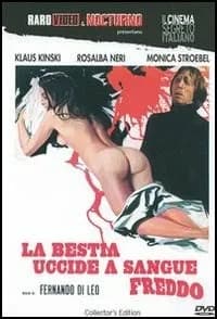 La bestia uccide a sangue freddo cover