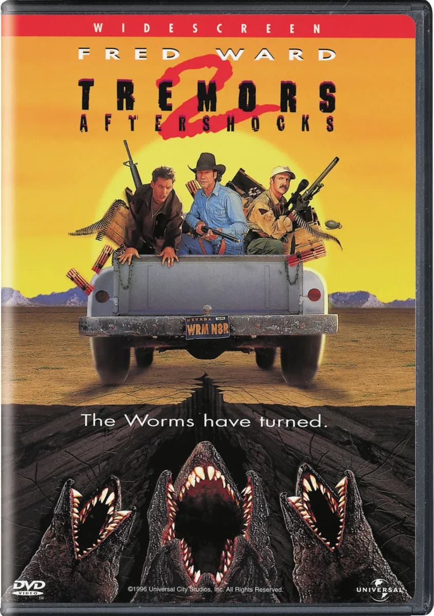 Tremors 2 - Aftershocks cover