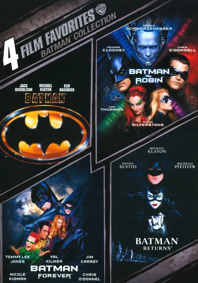 Batman Collection: 4 Film Favorites cover