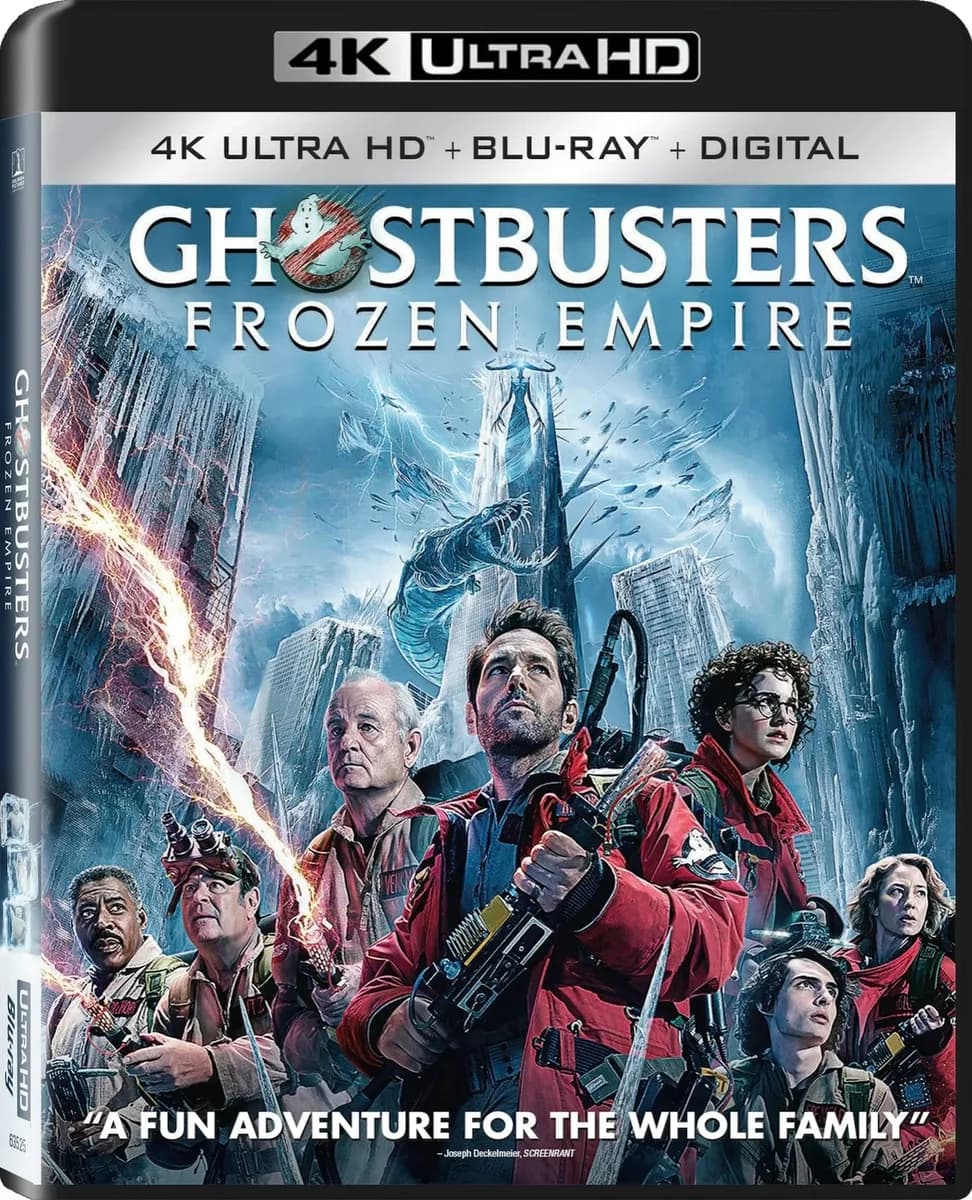 Ghostbusters: Frozen Empire cover
