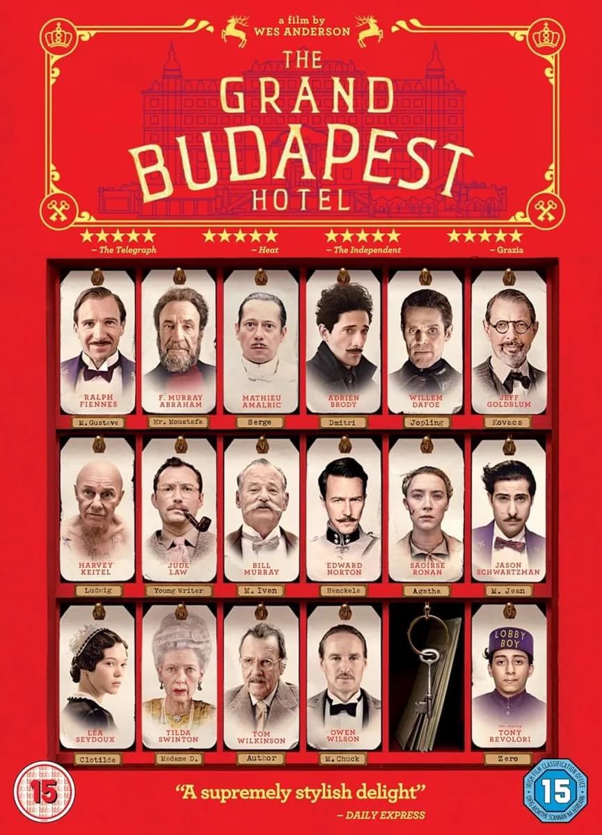 The Grand Budapest Hotel cover