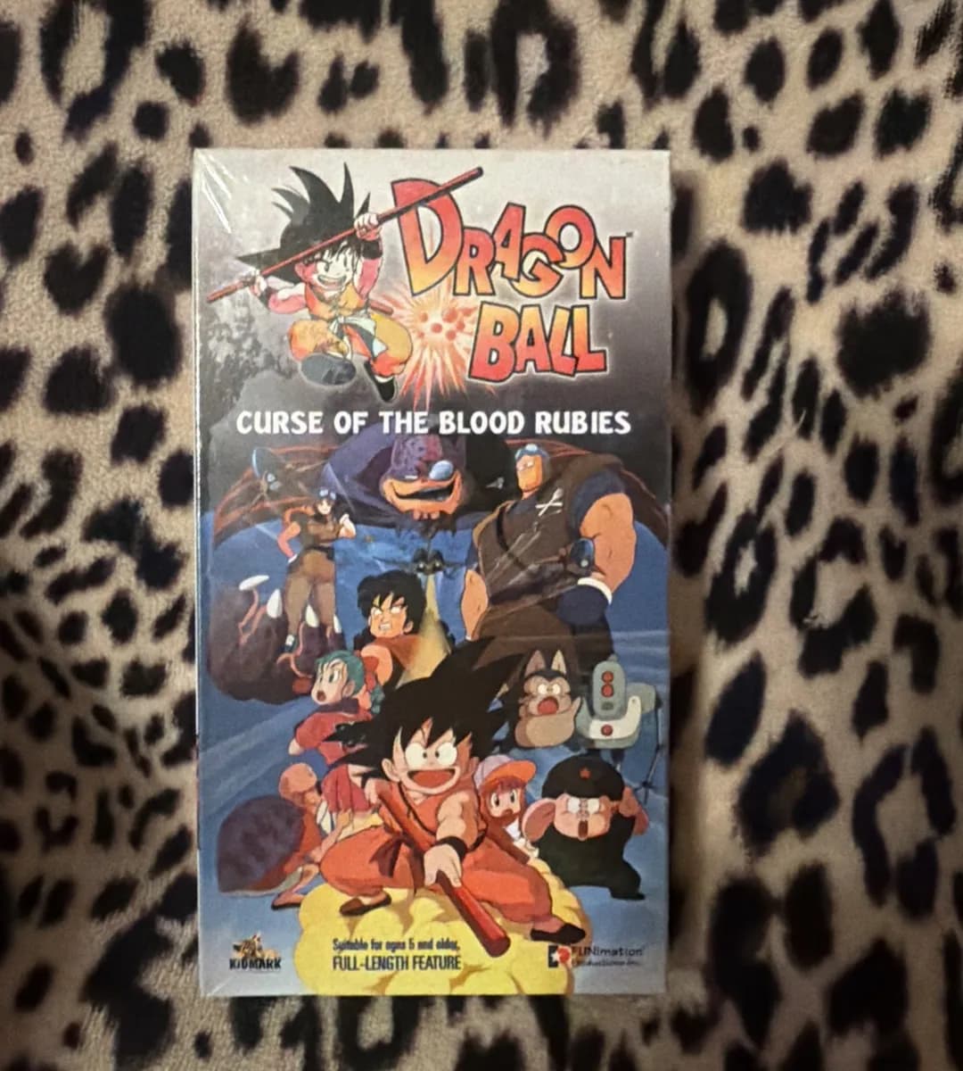 Dragon Ball-Curse of the Blood Rubies cover